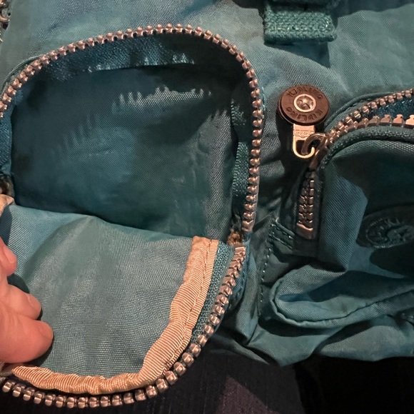 Kipling Blue Backpack Modern Casual Design - Picture 3 of 6